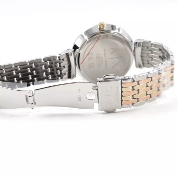 AX5911 Silver & Rose Gold Wristwatch - Picture 5 of 7